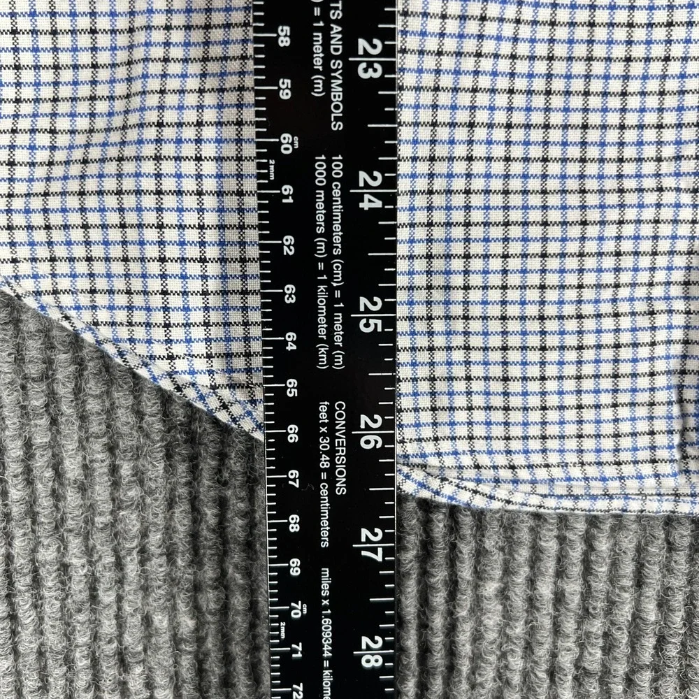 Ralph Lauren Shirt Youth Boys Large Blue Check Long Sleeve Button Down Dress